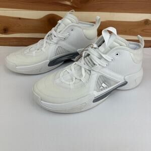 Adidas Women's Exhibit Select Mid Basketball Shoes White Marble Size 9.5